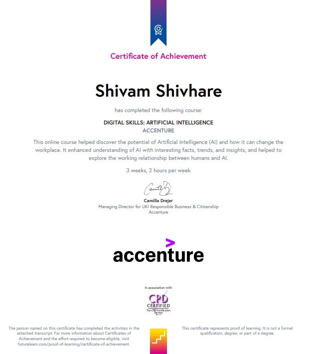 Certificate 7